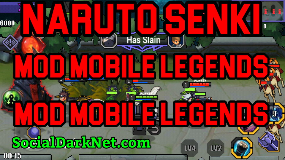 Download Game Naruto Senki Mod Mobile Legends Terbaru 2019